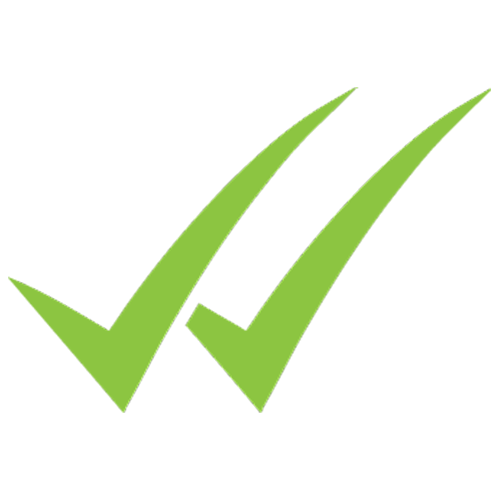 icon of two green checkmarks